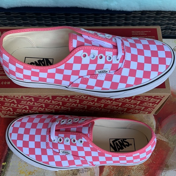 VANS AUTHENTIC CHECKERBOARD PINKLMND/TRWHT WMNS - Picture 6 of 16